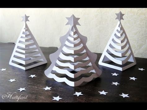 Hattifant - 3D Paper Christmas Tree | 3D Christmas Tree with Paper - includes FREE templates ...