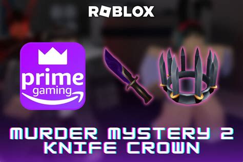 Roblox Prime Gaming rewards in December 2022: Knife Crown - Murder Mystery 2 and more