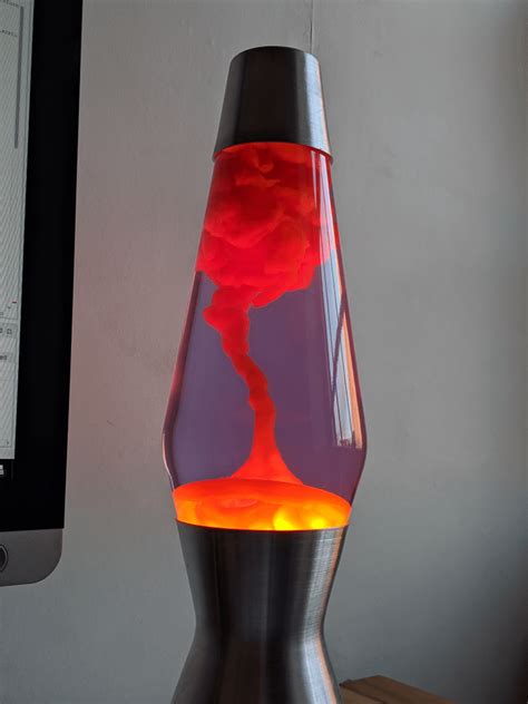 My lava lamp appears to have had a volcanic eruption. : r/mildlyinteresting