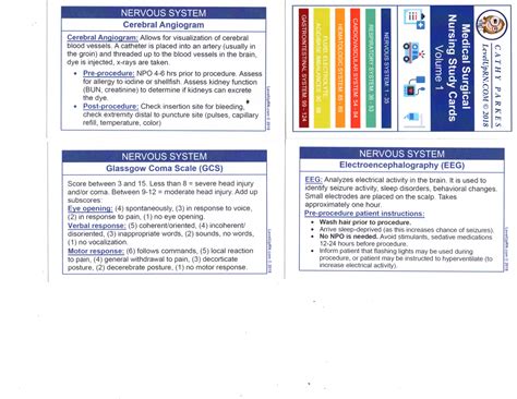 Med Surg Flash Cards Vol 1 - 1143 - Studocu