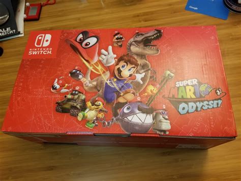 Nintendo Switch Super Mario Odyssey Bundle Edition Unboxing – G Style ...