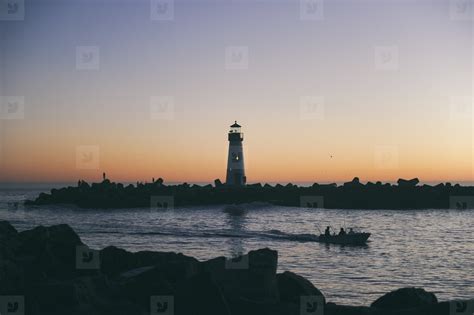 Santa Cruz Harbor Lighthouse stock photo (130169) - YouWorkForThem