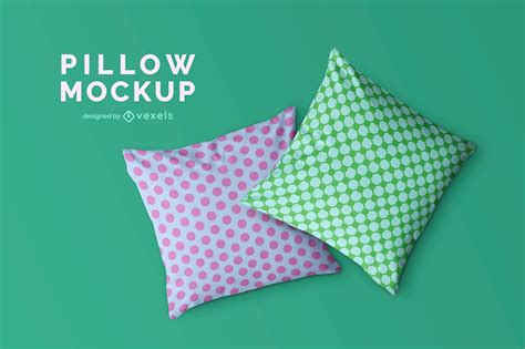 Pillows Mockup Designs Vector Download