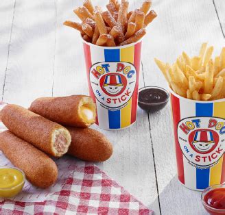 Hot Dog Menu | Hot Dog on a Stick