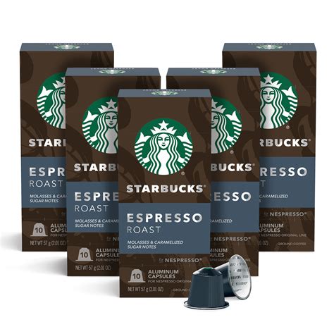 Buy Starbucks by Nespresso Dark Roast Espresso (50-count single serve ...