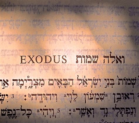 Exodus 6 – God Promises Deliverance, The Genealogy of Moses & Aaron