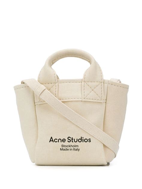 Acne Studios Mini Canvas Tote Bag | Lyst