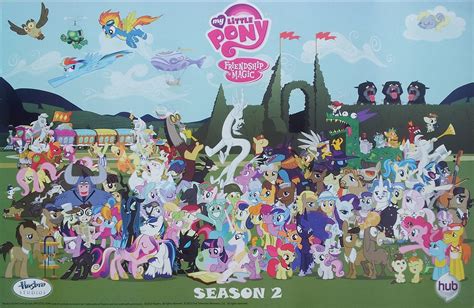 my_little_pony_friendship_is_magic_season_2_cast_poster | Flickr