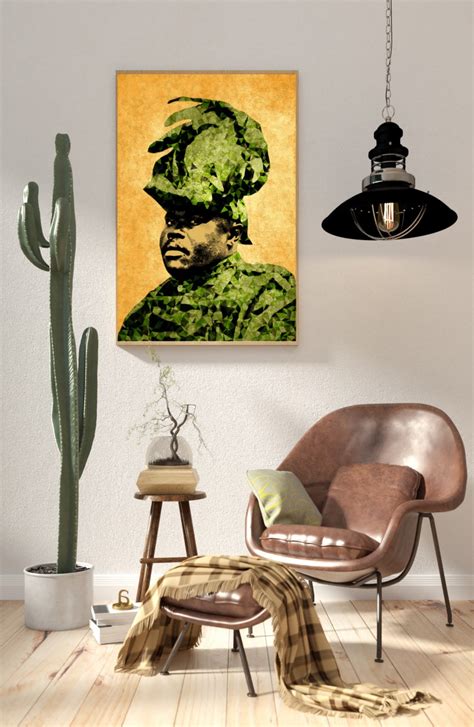 Marcus Garvey Jamaican Activist and National Hero Texturized Premium Matte Paper Poster - Etsy