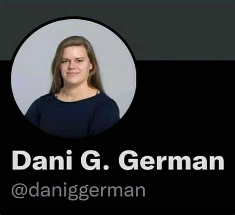 Dani G. German : r/tragicnames