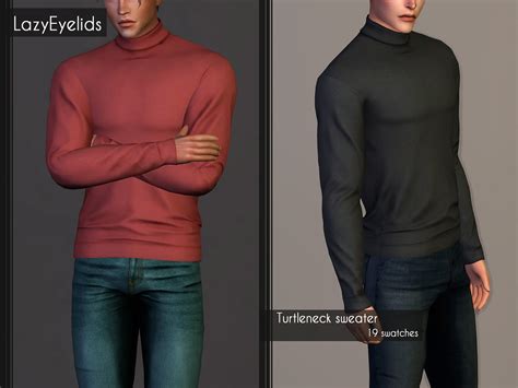 Sims 4 cc: Turtleneck sweater