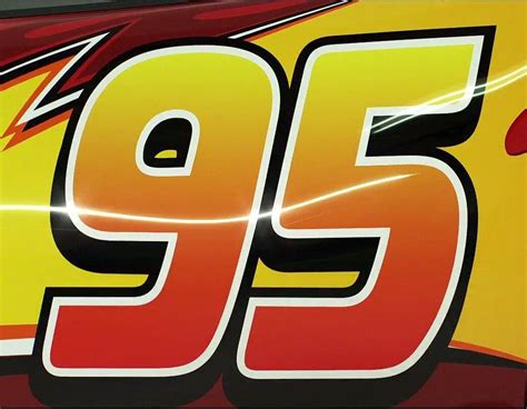 Lightning McQueen 95 Logo - LogoDix