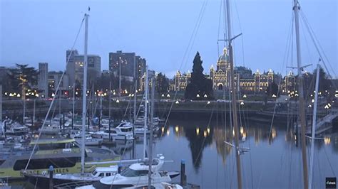 Victoria and Nanaimo Harbor Webcams on Vancouver Island