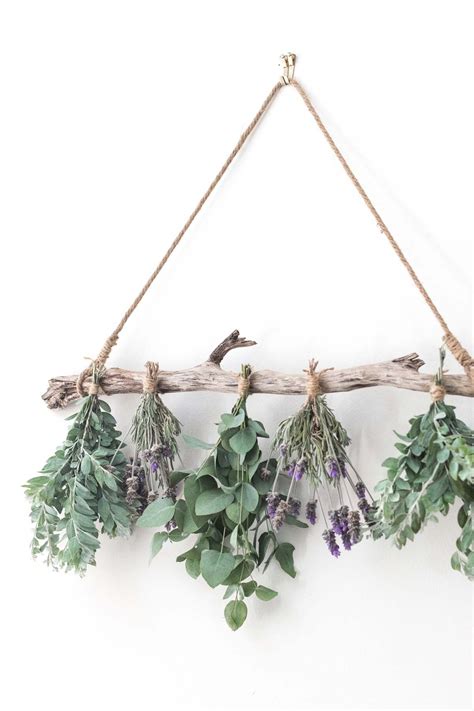 Simple DIY Herb Drying Rack For Your Garden Fresh Summer Herbs | Herb ...