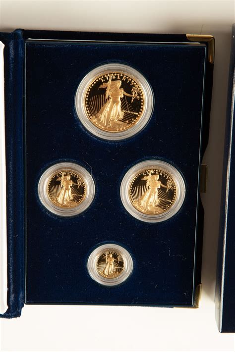 US American Eagle Gold Bullion Coins Proof Set | Cottone Auctions