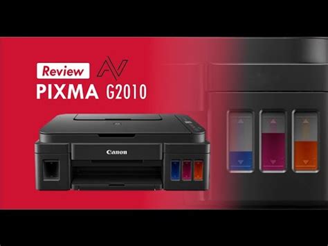 Review - Canon Pixma G2010 - YouTube