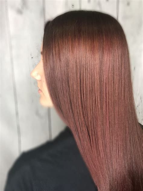 Eufora color = healthy and shiny hair. Auburn hair, red hair, wine hair ...