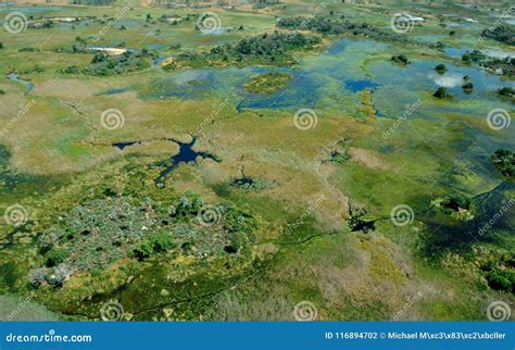 The Biggest Floods Since 46 Years Has Hit The Okavango Delta In The Kalahari Desert Royalty-Free ...