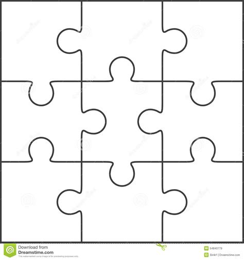 Puzzle Template - Business Mentor