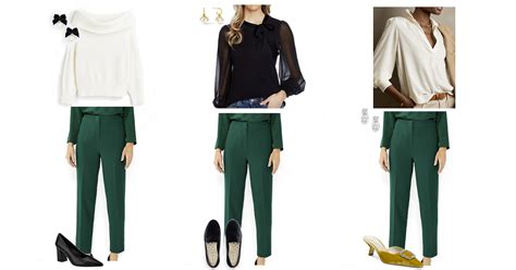 How to Wear Holiday Green Pants