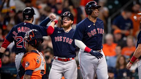 Astros vs. Red Sox score: Boston takes ALCS Game 2 as offense erupts for two grand slams ...