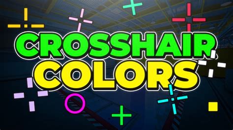 Best CS2 Crosshair Colors - Counter Strike 2 Crosshair Settings - YouTube