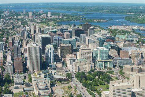 Aerial Photo | Downtown Ottawa