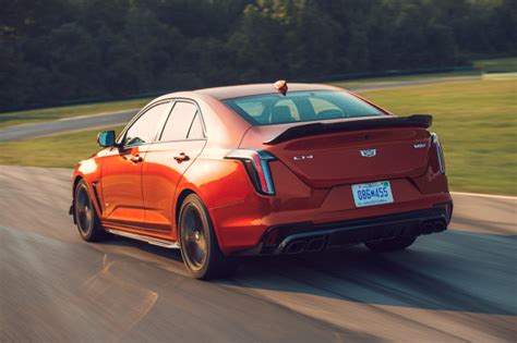 First drive review: 2022 Cadillac CT4-V Blackwing swoops in as a road ...