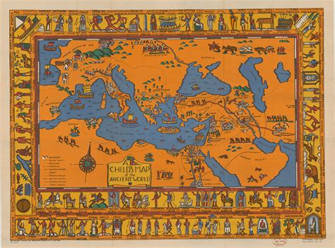 A child's map of the ancient world — + Other Cartographies