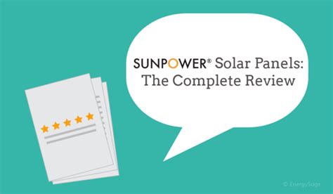 SunPower Solar Panels: The Complete Review | EnergySage