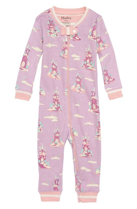 Hatley Organic Cotton Fitted One-Piece Pajamas (Baby Girls) | Nordstrom