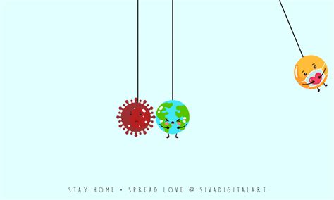 Spread Love Not Virus | Covid19 on Behance