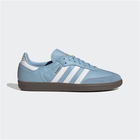 Men's Shoes - Samba Argentina Shoes - Blue | adidas Kuwait