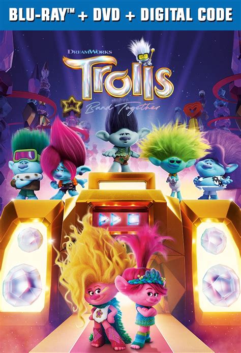 Trolls Band Together (Blu-ray + DVD + Digital Copy) - Walmart.com