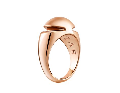 Bvlgari Cabochon Ring Rose gold | Rings | Bulgari Official Store