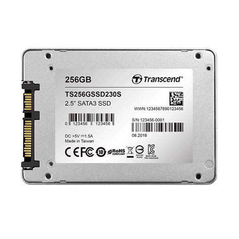 Transcend 230S 2.5 Inch 256GB SATAIII SSD price in BD