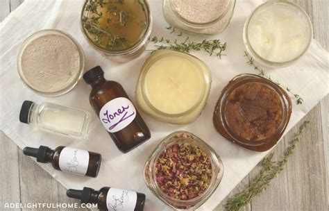 Make 10 Natural DIY Beauty Products in an Hour - A Delightful Home