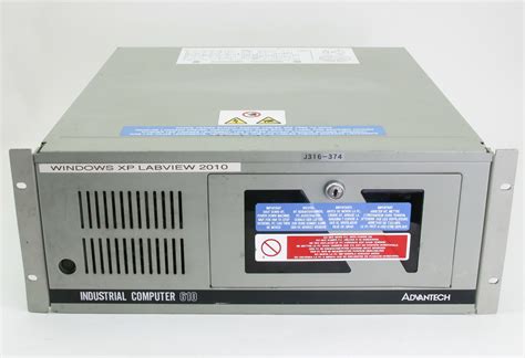 374 ADVANTECH INDUSTRIAL COMPUTER 610 IPC-610BP-25ZEA - J316Gallery