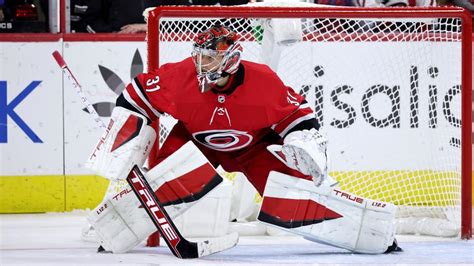 Is Frederik Andersen playing tonight? Injury details on the Hurricanes ...