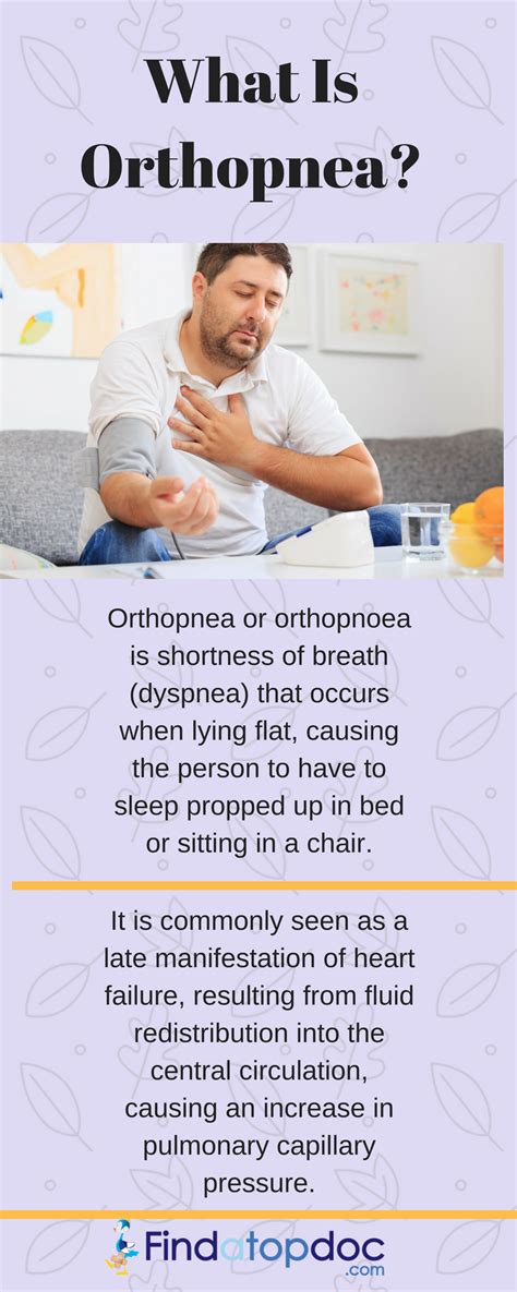 Orthopnea: Definition, Causes, Symptoms, and Treatment