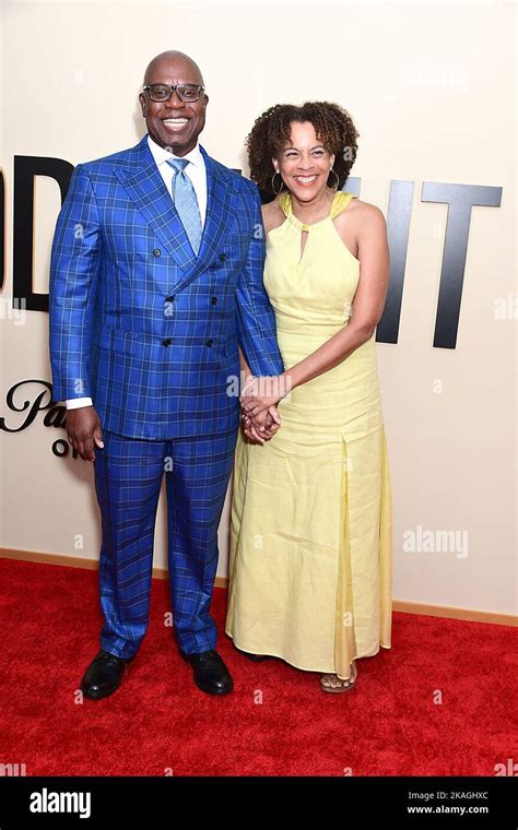 Andre Braugher and wife attend Paramount+'s "The Good Fight" Series Finale Event on November 2 ...