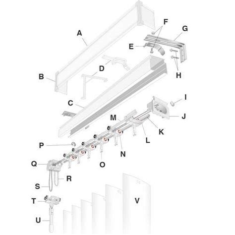 Vertical Blind Diagram – Fix My Blinds