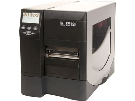 Zebra ZM400 Direct Thermal/Thermal Transfer Printer - Monochrome - Desktop - Label Print ...