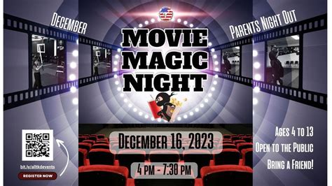 Parents Night Out - Movie Magic Night, Academy of Life and Leadership Taekwondo, Cimarron Hills ...