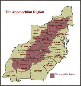 Where are the Appalachian mountains? - Quatr.us Study Guides