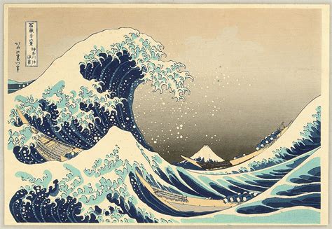 Katsushika Hokusai: Thirty-six Views of Mt.Fuji - The Great Wave - Artelino - Ukiyo-e Search