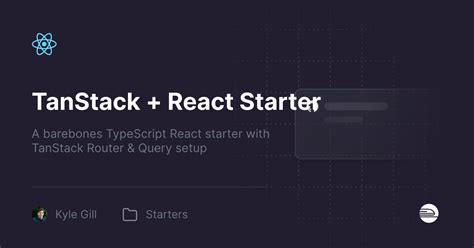 Deploy TanStack + React Starter on Railway | Railway