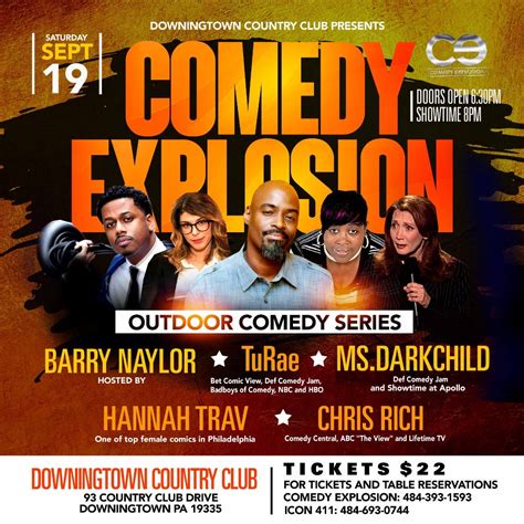 Sep 19 | Outdoor Comedy Show | Phoenixville, PA Patch