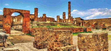 Pompeii Volcano Eruption Before And After