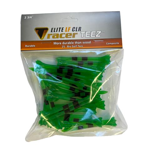 Tracer Elite CLR Tees 2 3/4" - Bagged – Tracer Golf Accessories